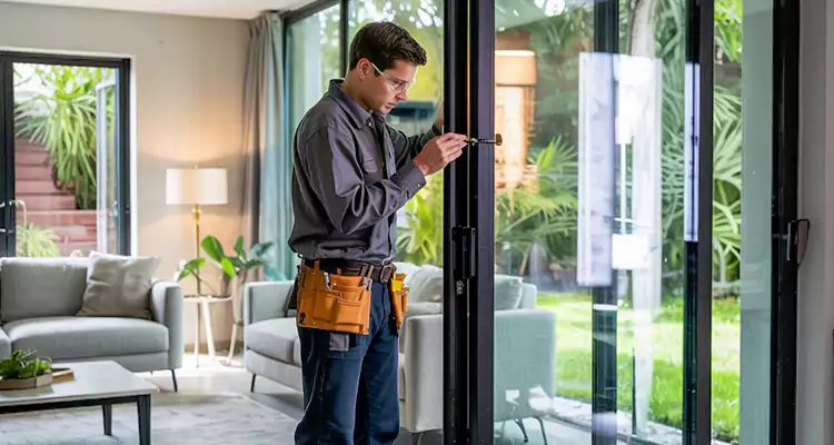 Sliding Door Jamb Lock Repair in Redwood City, CA