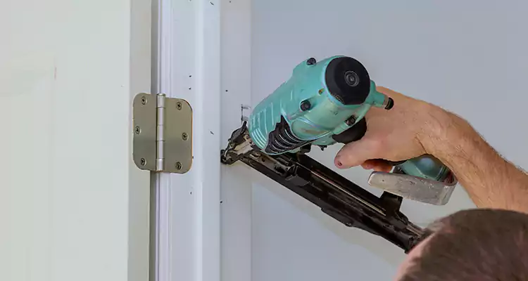 Bathroom Stall Door Hinge Repair in Redwood City, CA